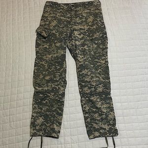 Team Soldier Certified Gear Camo Trouser Army Combat Uniform Pants Size L Long